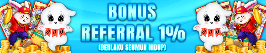 BONUS REFERRAL 1%